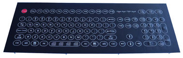 IP65 compactos waterproof o teclado de membrana industrial/teclado de computador lavável