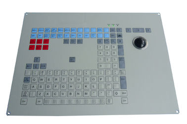 Teclado de membrana 121 industrial chave com o teclado da montagem do painel do trackball do laser com chaves numéricas