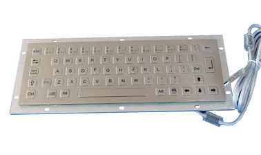 Mini teclado industrial de aço inoxidável para a máquina de venda automática do bilhete com USB ou porto PS/2