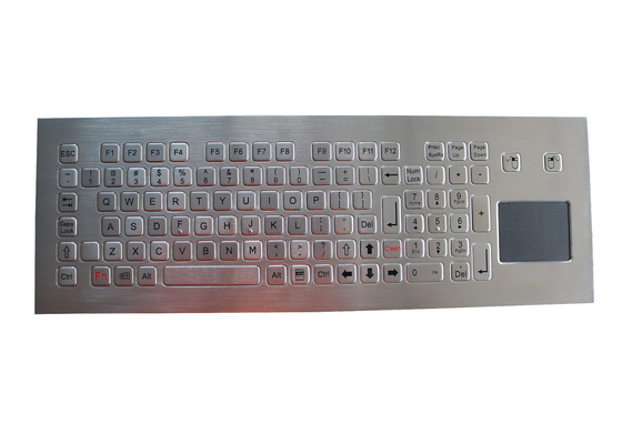A dinâmica completa impermeável da funcionalidade do teclado IK09 do metal de PS2 USB selou