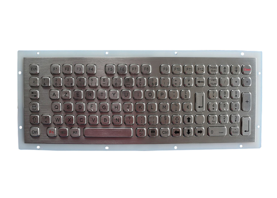 Do teclado resistente da montagem do painel do vândalo teclado industrial do metal para o quiosque de informação