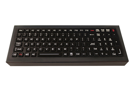 Impermeável IP68 dinâmico compacto das chaves industriais de aço inoxidável Desktop do teclado 100