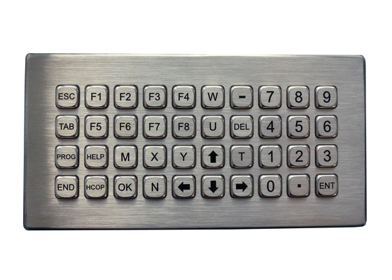 Versão Desktop móvel do teclado numérico de aço inoxidável impermeável das chaves IP68 40