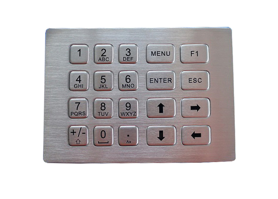 Teclado numérico numérico de aço inoxidável Mini Keypad For Kiosk industrial da relação da matriz
