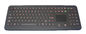 O vermelho iluminou o teclado completo ruggedized 108 chaves com o touchpad para médico