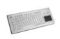 Proteja contra intempéries o teclado industrial do metal do teclado inoxidável com touchpad e chaves de função