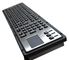IP65 escovou a prova líquida de aço chaves Ruggedized do teclado 106 com Touchpad