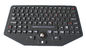 92 chaves enegrecem o teclado industrial do silicone com o trackball IP68 óptico