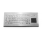 Ip68 selou inteiramente o teclado industrial áspero do metal com Touchpad Resistive