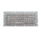 Teclado industrial de aço inoxidável escovado impermeável do teclado da montagem do painel IP67