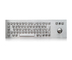 69 teclado compacto da montagem do painel do formato IP65 das chaves com relação de USB do Trackball de 38mm