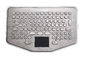 Mini teclado de metal industrial à prova de explosão IP65 com touchpad à prova d'água