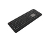 teclado industrial de silicone robusto com touchpad, teclado médico de silicone lavável