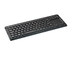 teclado industrial de silicone resistente com luz de fundo, teclado touchpad