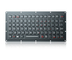 Compacto teclado industrial de silicone leve IP65 painel frontal dinâmico