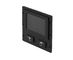 Touchpad IP67 industrial de borracha preto impermeável dinâmico com 2 botões