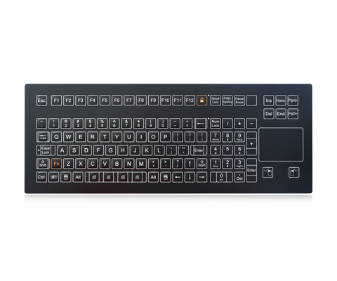 108 teclas IP65 teclado de membrana fabricante com tecnologia OMRON chave resistente a produtos químicos e líquidos