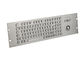 Estática industrial de aço inoxidável do teclado 400DPI IP65 de PS2 19U