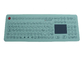 Montagem de painel industrial do teclado de membrana da prova de óleo com Touchpad IP67