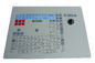 Teclado de membrana 121 industrial chave com o teclado da montagem do painel do trackball do laser com chaves numéricas