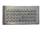 Versão Desktop móvel do teclado numérico de aço inoxidável impermeável das chaves IP68 40