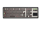 IP65 dinâmico escovou o teclado Ruggedized de aço com Touchpad