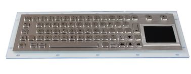 Teclado montado Ruggedized de 67 chaves painel real, metal 304 de aço inoxidável