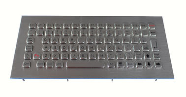 Teclado de computador industrial das chaves da prova 81 da poeira com tempo longo da vida do uso